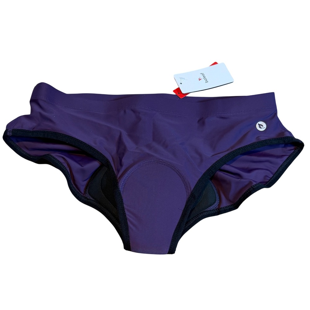 Baleaf Women Padded Cycling Underwear Purple 3D Padded Bike Shorts Liner bhc009
